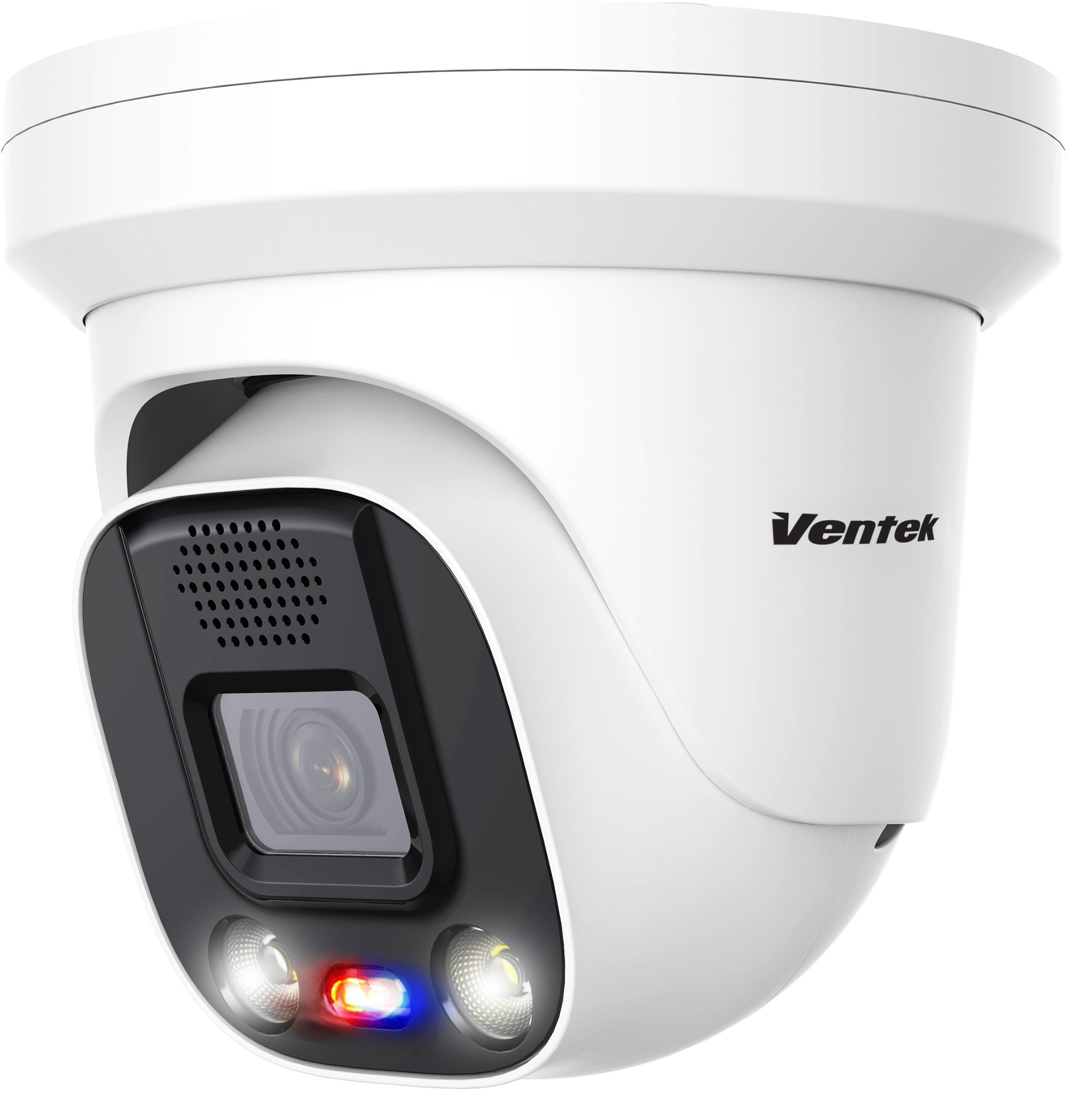 VENTEK 8MP Active Deterrence Turret Camera